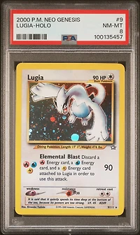 2000 Pokemon Neo Genesis 9 Lugia-holo PSA