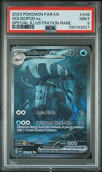2023 Pokemon Par En-paradox Rift 246 Golisopod Ex Special Illustration Rare PSA