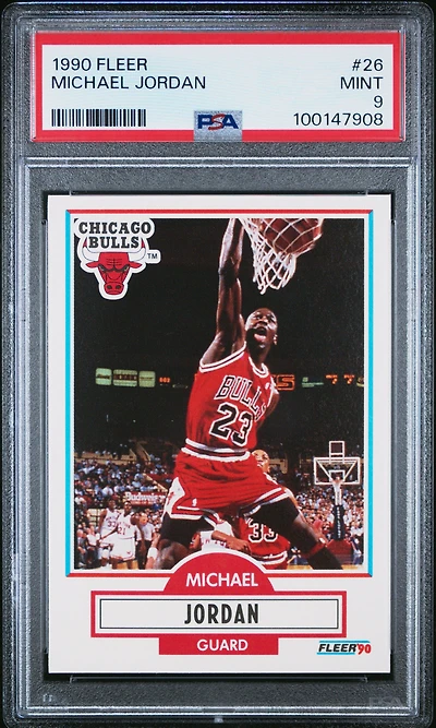 1990 Fleer 26 Michael Jordan PSA