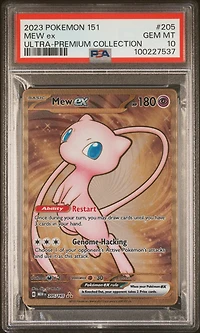 2023 Pokemon 151 Ultra-premium Collection 205 Mew Ex PSA