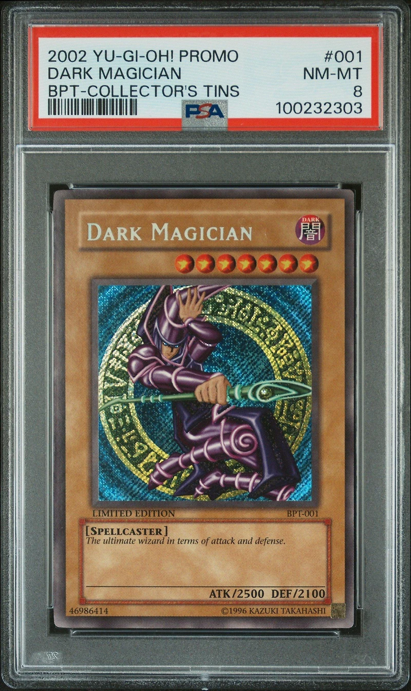 2002 Yu-gi-oh! Promo Bpt-collector's Tins 001 Dark Magician PSA