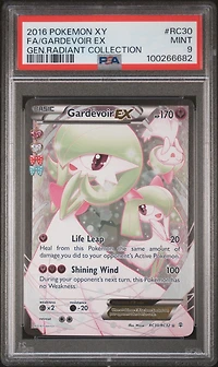 2016 Pokemon Xy Generations Radiant Collection Rc30 Full Art/gardevoir Ex PSA