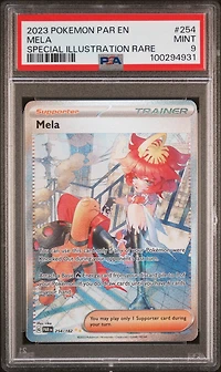 2023 Pokemon Par En-paradox Rift 254 Mela Special Illustration Rare PSA