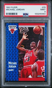 Fleer Michael Jordan PSA
