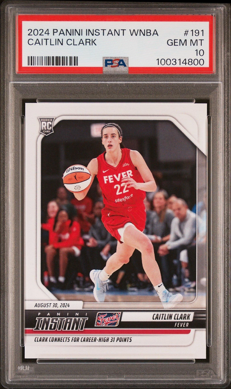 2024 Panini Instant Wnba Caitlin Clark PSA