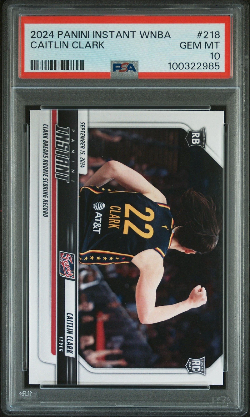 2024 Panini Instant Wnba 218 Caitlin Clark PSA 10