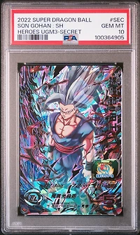 2022 Super Dragon Ball Heroes Ultra God Mission 3 Sec Son Gohan : Sh Secret PSA 10