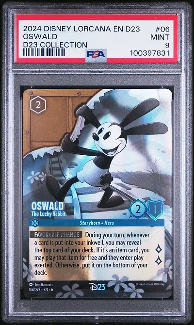 2024 Disney Lorcana En D23-d23 Expo Promo 06 Oswald