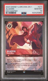 2023 Disney Lorcana En 1-the First Chapter 211 Aladdin