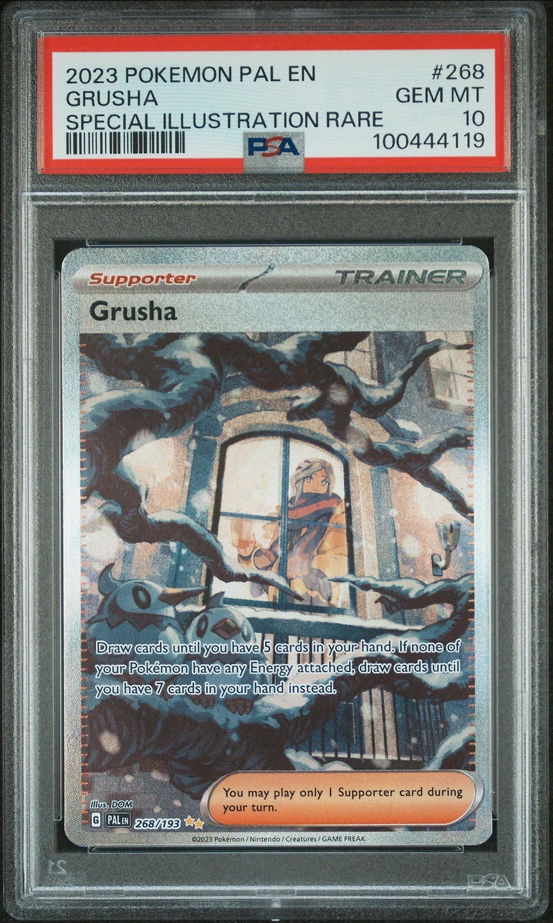 2023 Pokemon Pal En-paldea Evolved 268 Grusha Special Illustration Rare PSA
