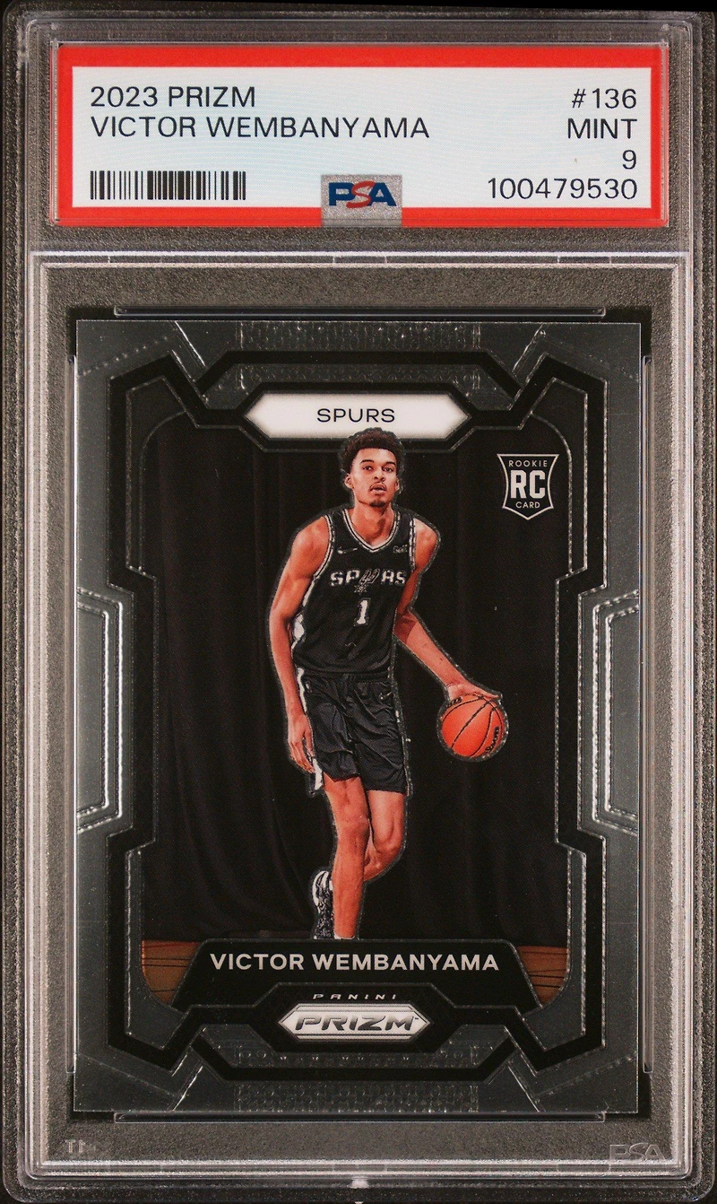 2023 Panini Prizm 136 Victor Wembanyama PSA