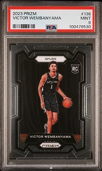 2023 Panini Prizm 136 Victor Wembanyama PSA