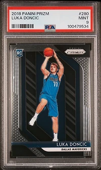 Panini Prizm Luka Doncic PSA