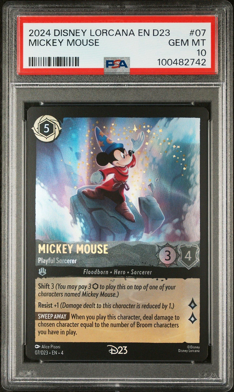 2024 Disney Lorcana En D23-d23 Expo Promo 07 Mickey Mouse