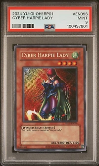 2024 Yu-gi-oh! Rp01-retro Pack En096 Cyber Harpie Lady PSA 9