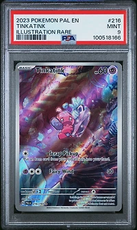 2023 Pokemon Pal En-paldea Evolved 216 Tinkatink Illustration Rare PSA