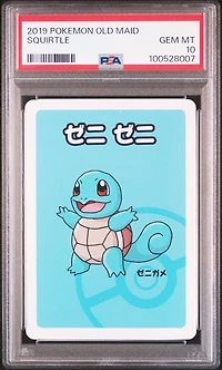 2019 Pokemon Old Maid Squirtle PSA 10