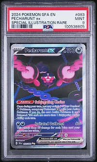 2024 Pokemon Sfa En-shrouded Fable 093 Pecharunt Ex Special Illustration Rare PSA