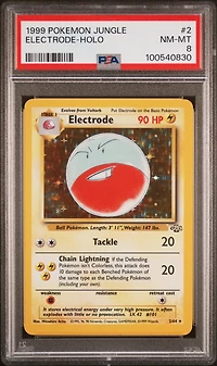 1999 Pokemon Jungle 2 Electrode-holo PSA