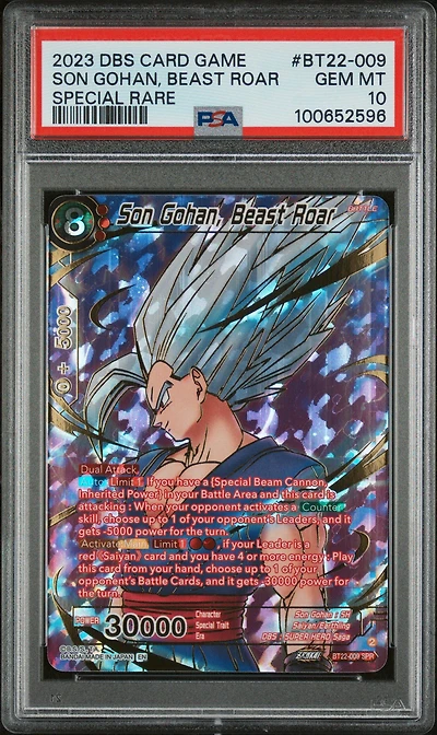 2023 Dragon Ball Super Card Game Series 22 Critical Blow Bt22-009 Son Gohan