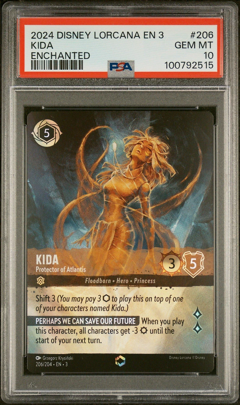 2024 Disney Lorcana En 3-into The Inklands Kida