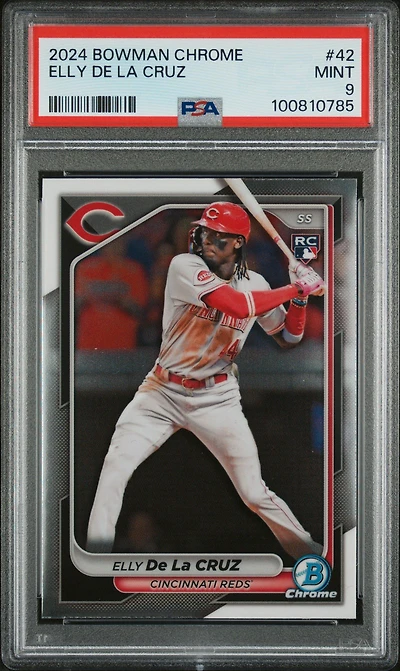 2024 Bowman Chrome 42 Elly De La Cruz PSA