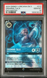 2024 Disney Lorcana En 3-into The Inklands 217 Gramma Tala