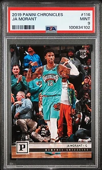 2019 Panini Chronicles Ja Morant PSA