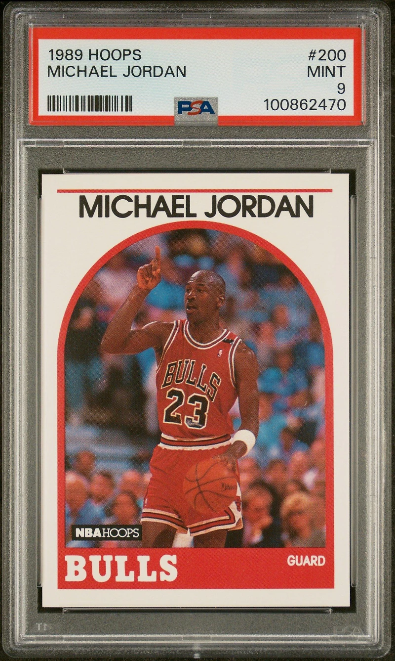 1989 Hoops 200 Michael Jordan PSA