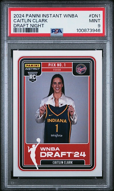 2024 Panini Instant Wnba Draft Night Dn1 Caitlin Clark PSA
