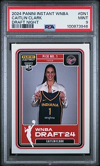 2024 Panini Instant Wnba Draft Night Dn1 Caitlin Clark PSA