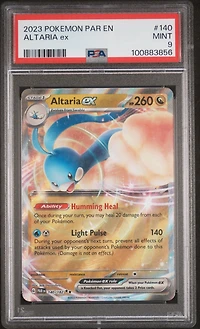 2023 Pokemon Par En-paradox Rift 140 Altaria Ex PSA