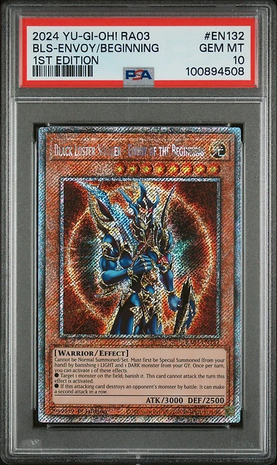 2024 Yu-gi-oh! Ra03-quarter Century Bonanza En132 Black Luster Soldier