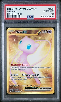 2023 Pokemon Mew En-151 205 Mew Ex Hyper Rare PSA