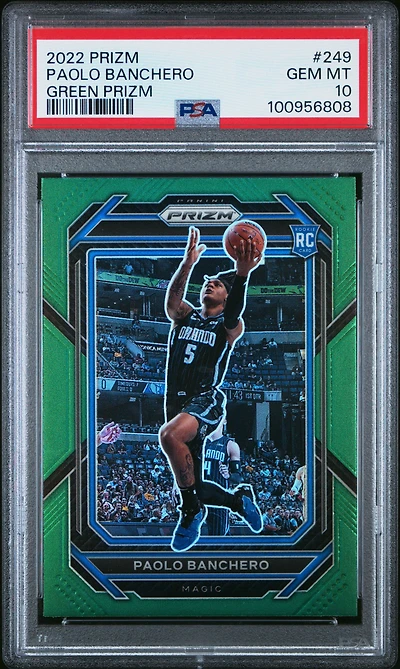 2022 Panini Prizm 249 Paolo Banchero Prizm PSA