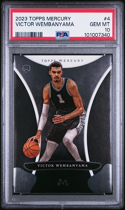 2023 Topps Mercury: Victor Wembanyama 4 Victor Wembanyama PSA 10