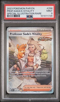 2023 Pokemon Par En-paradox Rift 256 Professor Sada's Vitality Special Illustration Rare PSA