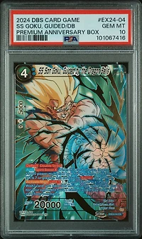 2024 Dragon Ball Super Card Game Premium Anniversary Box Ex24-04 Ss Son Goku