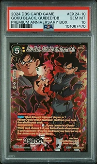 2024 Dragon Ball Super Card Game Premium Anniversary Box Ex24-10 Goku Black
