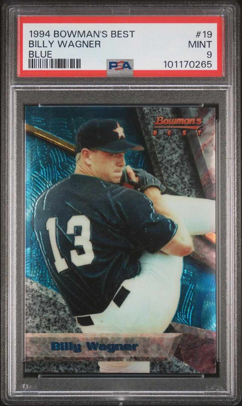 1994 Bowman's Best 19 Billy Wagner Blue PSA