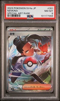 2023 Pokemon Japanese Sv4a-shiny Treasure Ex 351 Nemona Special Art Rare PSA