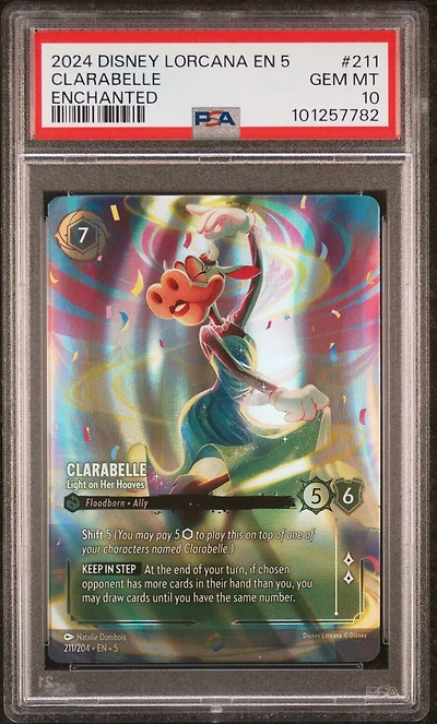 2024 Disney Lorcana En 5-shimmering Skies 211 Clarabelle
