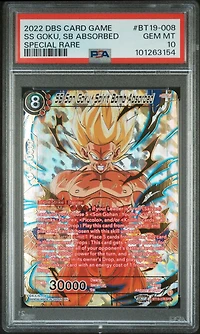 2022 Dragon Ball Super Card Game Series 19 Fighter's Ambition Bt19-008 Ss Son Goku