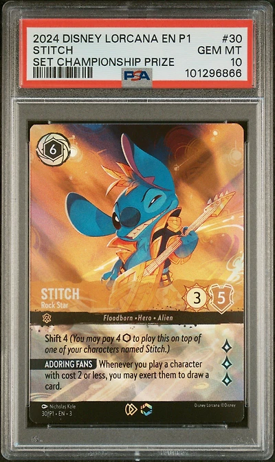 2024 Disney Lorcana En P1-promo 30 Stitch