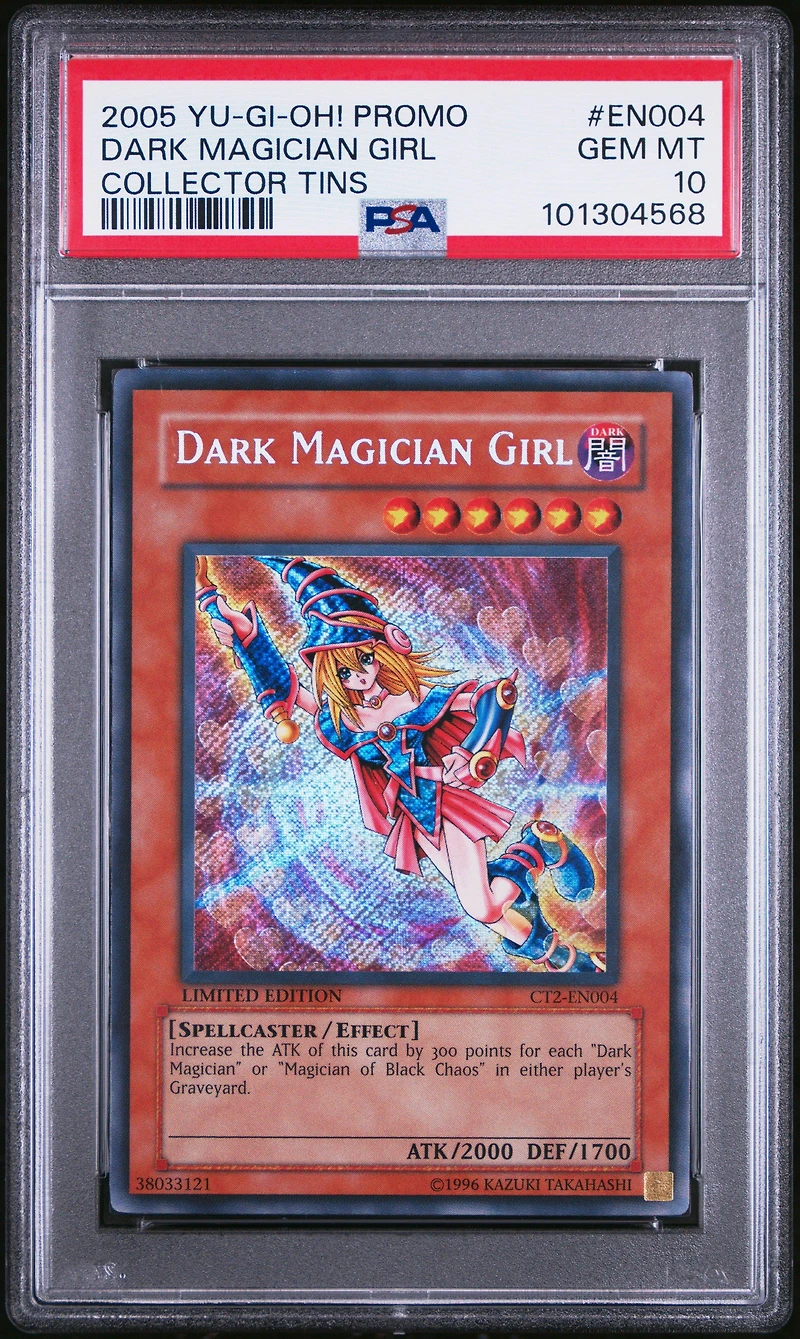 2005 Yu-gi-oh! Promo En004 Dark Magician Girl Collector Tins PSA