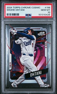 2024 Topps Chrome Cosmic 196 Shohei Ohtani PSA 10