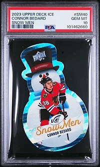 2023 Upper Deck Ice Snow Men Sm40 Connor Bedard PSA 10