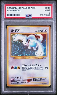 2000 Pokemon Japanese Neo 249 Lugia-holo PSA