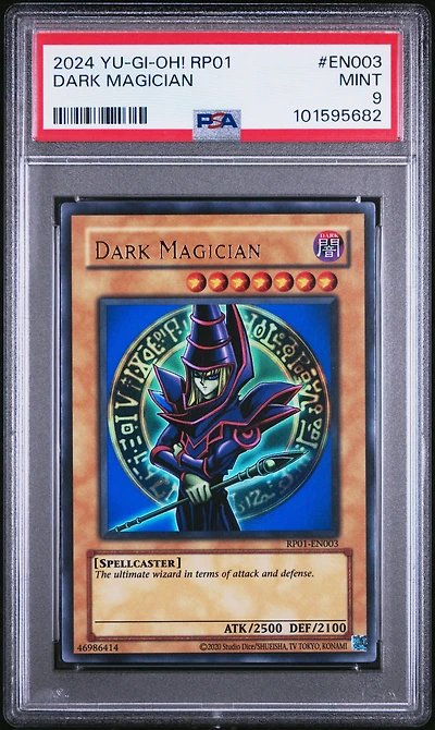 2024 Yu-gi-oh! Rp01-retro Pack En003 Dark Magician PSA 9