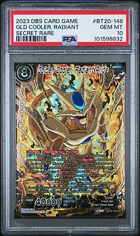 2023 Dragon Ball Super Card Game Series 20 Power Absorbed Bt20-148 Golden Cooler